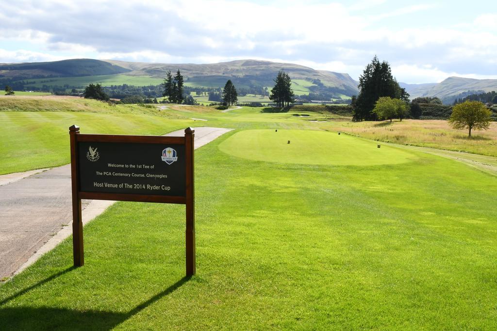 Apt Gleneagles Selfcatering Auchterarder Exteriör bild